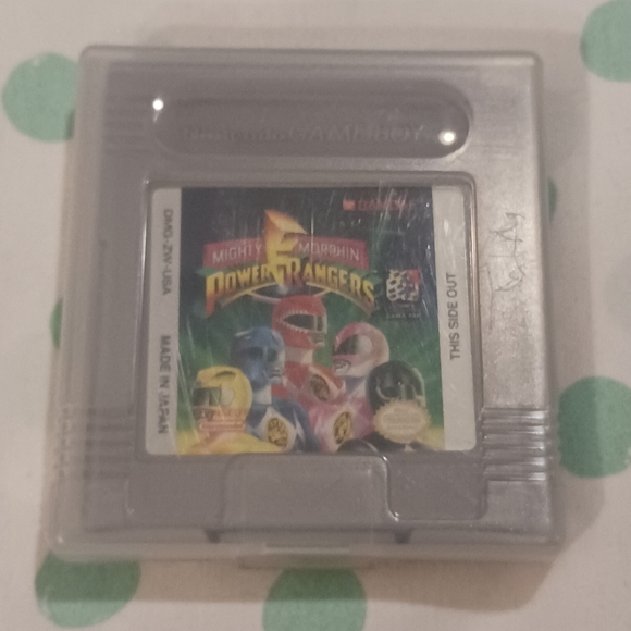 Gameboy Mighty Morphin Power Rangers Game - Picture 3 of 3